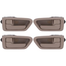 4pcs Door Handles Beige Interior Front Rear Lr For 97-01 Toyota Camry 3.0l 2.2l