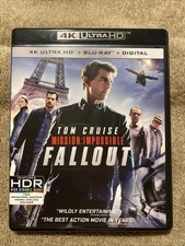 Mission: Impossible: Fallout 4K Ultra HD, 2018 No Blu-ray, No Digital Code