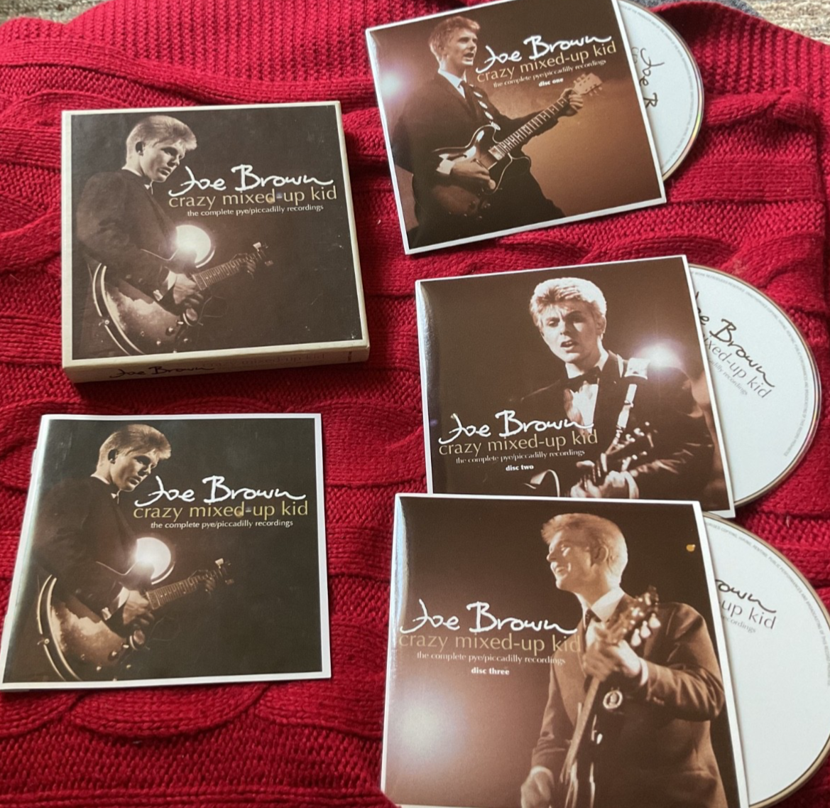 Joe Brown - Crazy Mixed - Up Kid - Complete Pye/Piccadilly Recordings - 3 Cds