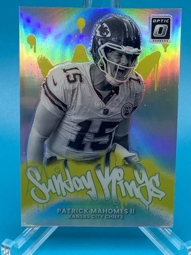 2025 Donruss Optic Patrick Mahomes II Base (RAW)