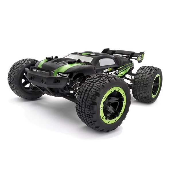 Blackzon 540102 Slyder RTR Radio Control 4WD Stadium Truck Green 1:16 Scale