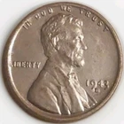 1943 Denver Lincoln Steel Wheat Cent Penny Brilliant Uncirculated Free Post