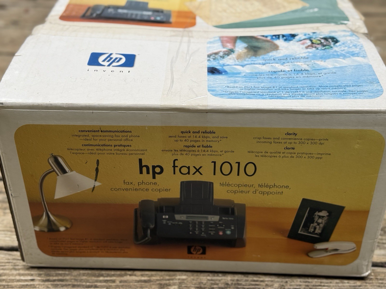 New Open Box HP Fax 1010 Phone Fax Machine Copier