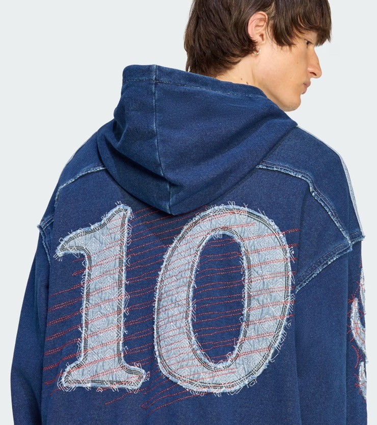 Adidas JAPAN JPA [HY5099] World Cup 2026 THROWBACK DENIM ZIPPERED