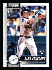 2026 Topps #74 Alex Freeland RC Los Angeles Dodgers 63979