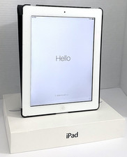 Apple iPad 2 A1396 32GB WiFi  Cellular Unlocked 9.7" White Silver iOS 9 GSM