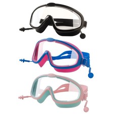 Waterproof Anti Fog Adjustable Swimming Glasses for Boys Girls Diving Surfing