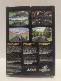 Atari Super Burnout Atari Jaguar PAL Racing Complete in Box Manual Included CIB