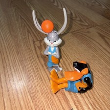 Space Jam Bugs Bunny & Daffy Duck McDonald’s Happy Meal Figure