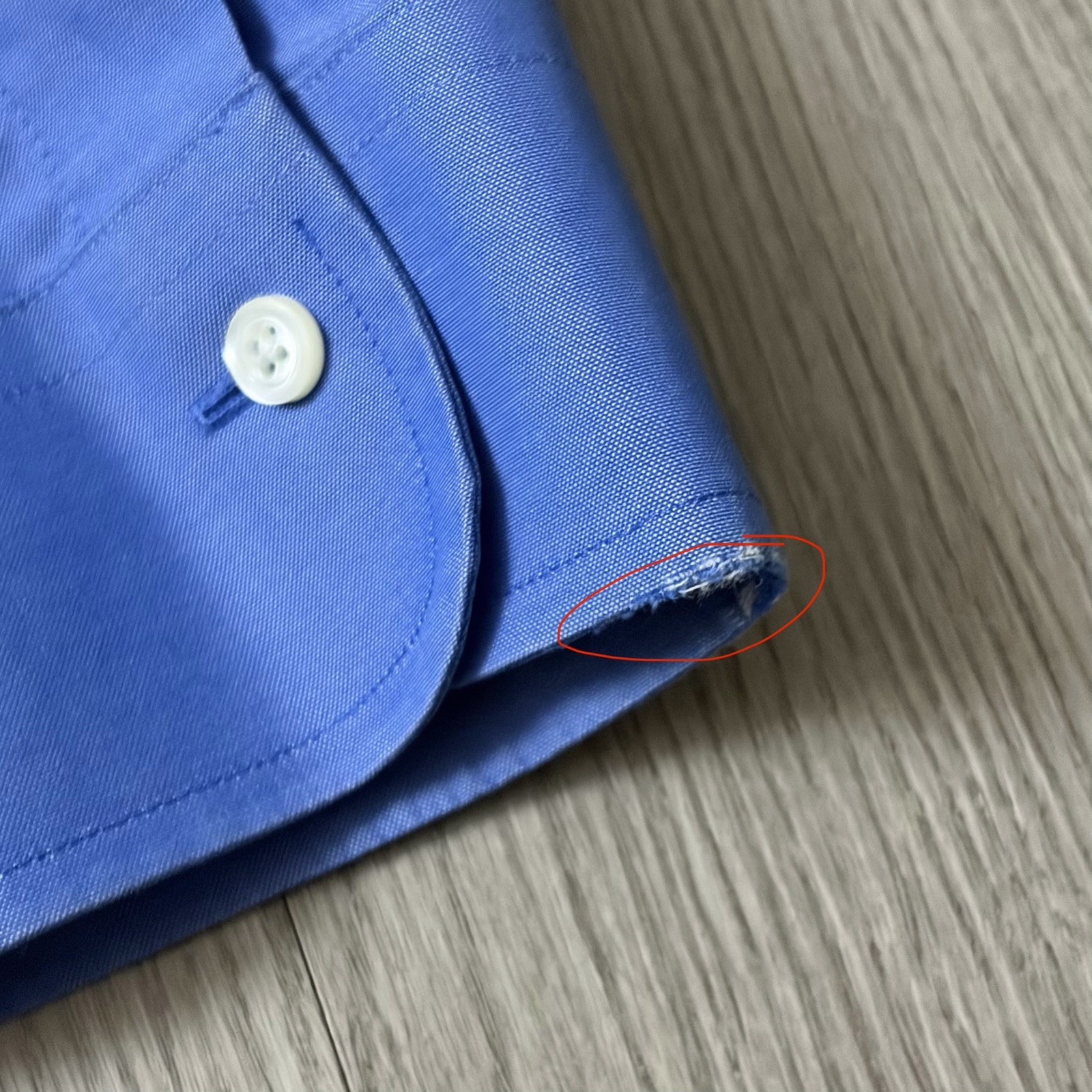 Brooks Brothers Regent Fit Blue Solid Cotton Dress Shirt 16.5-33 thumbnail 9