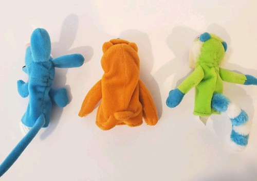 Vtg Disney Applause Bear In the Big Blue House Plush Finger Puppets Lot ...