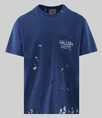 Gallery Dept T-Shirt Grafikdruck Blau