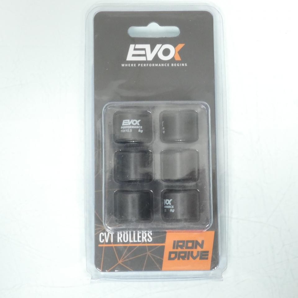 Galet de variateur EVOK 19x15.5mm pour scooter Vespa LX 50 de 2005 à 2020