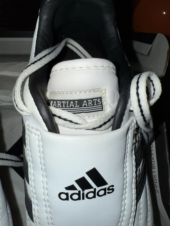 Adidas Martial Arts Taekwondo Karate MMA TKD ADI-SM II Shoes Size 5.5 W/ Org Box - Image 4 of 4