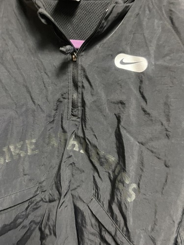 Nike Athletic Repel Boys Size Large 1/2 Zip Long Sleeve Hooded Jacket DX5365-010 - Picture 3 of 16