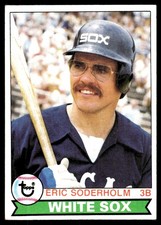 Eric Soderholm 1979 Topps #186 White Sox MLB READ FREE SHIPPING AutographDen