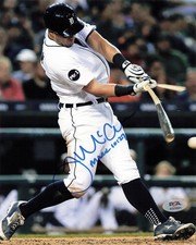 James McCann Detroit Tigers Signed 8x10 Photo PSA