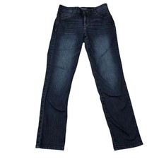 Democracy Jeans Women 6 Blue Ab solution Straight Leg Stretch B1560Q4CD
