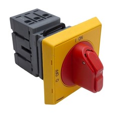 ABB OT32ET3 Rotary Disconnect Switch, 3-Pole, 40A 600VAC 25HP, Panel Mount