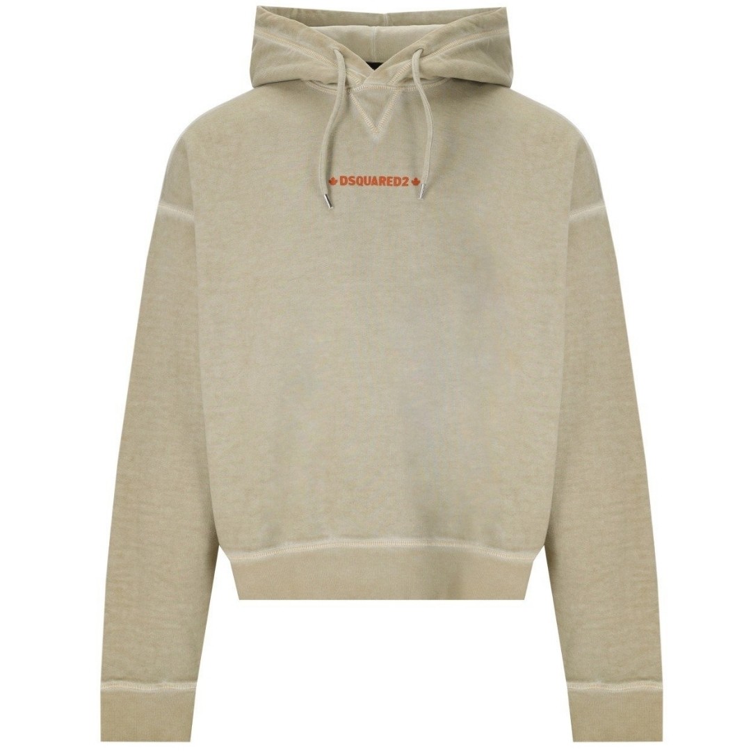 Dsquared2 Cipro Fit Small Logo Mastic Beige Hoodie 86990₽