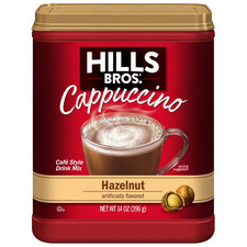 Hills Bros. Cappuccino Hazelnut 14 Ounce (Pack of 1) 8.06 per pound