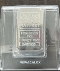 1 Oz 999 Silver JM Johnson Mathey Assayers & Refiner Bar Serial #B392800