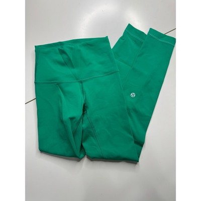 Lululemon Align High-Rise Pant 25 Kelly Green Nulu Yoga Leggings Size 0