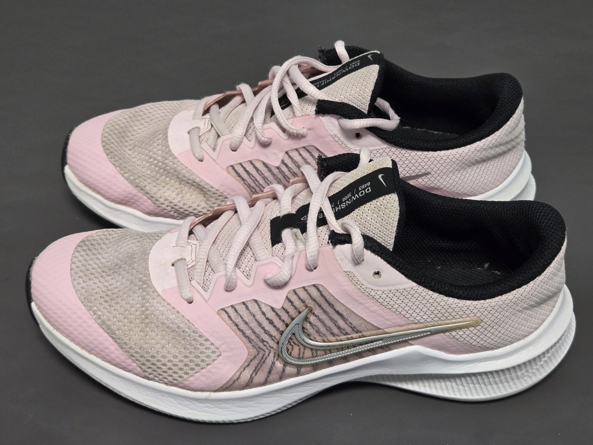 Nike Downshifter 11 GS Pink Athletic Running Shoes Size 5Y Youth