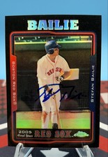 Autographed Signed Topps Chrome Update - Stefan Bailie #UH157 Black Refractor...