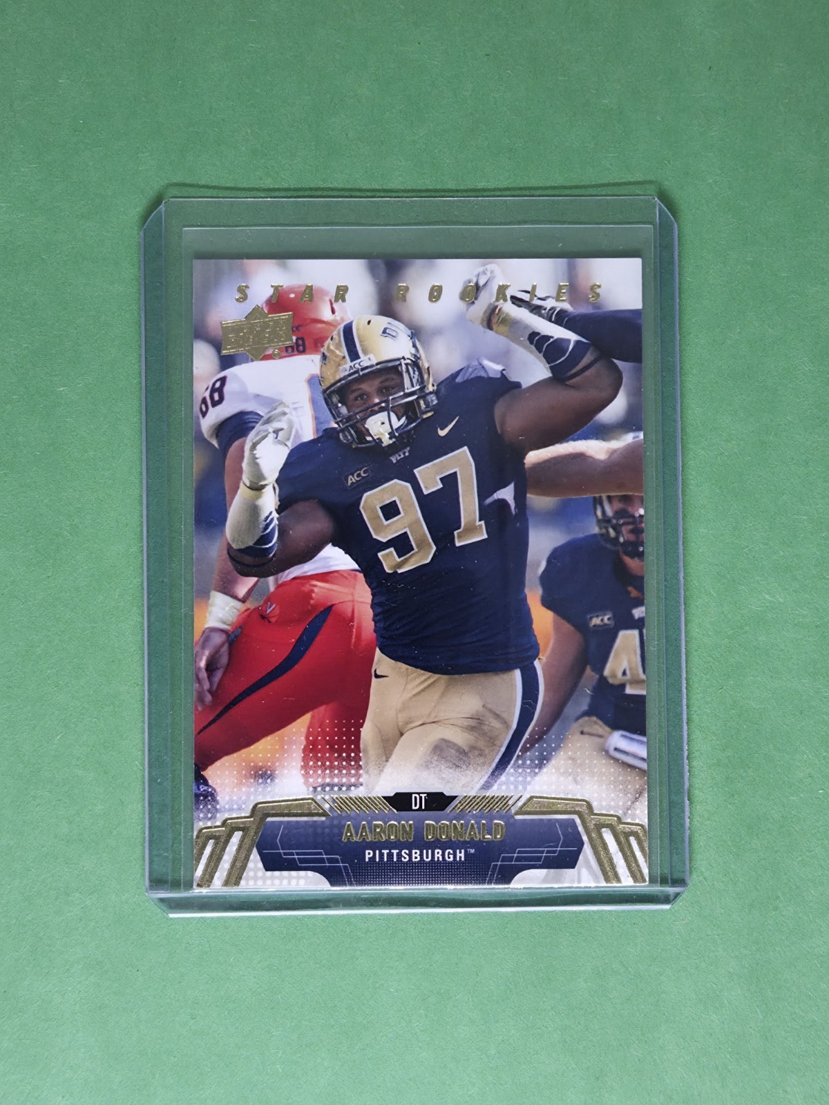 Aaron Donald 2014 Upper Deck Star Rookies RC #129