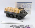 A.P.C. APC Amphibious Personnel Carrier 100% Complete GI Joe 1983 Hasbro Vehicle