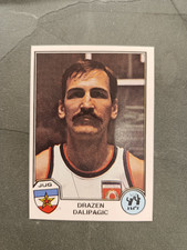 1982 Panini Eurofootball Superstars DRAZEN DALIPAGIC Basket #51 FIGURE Sticker