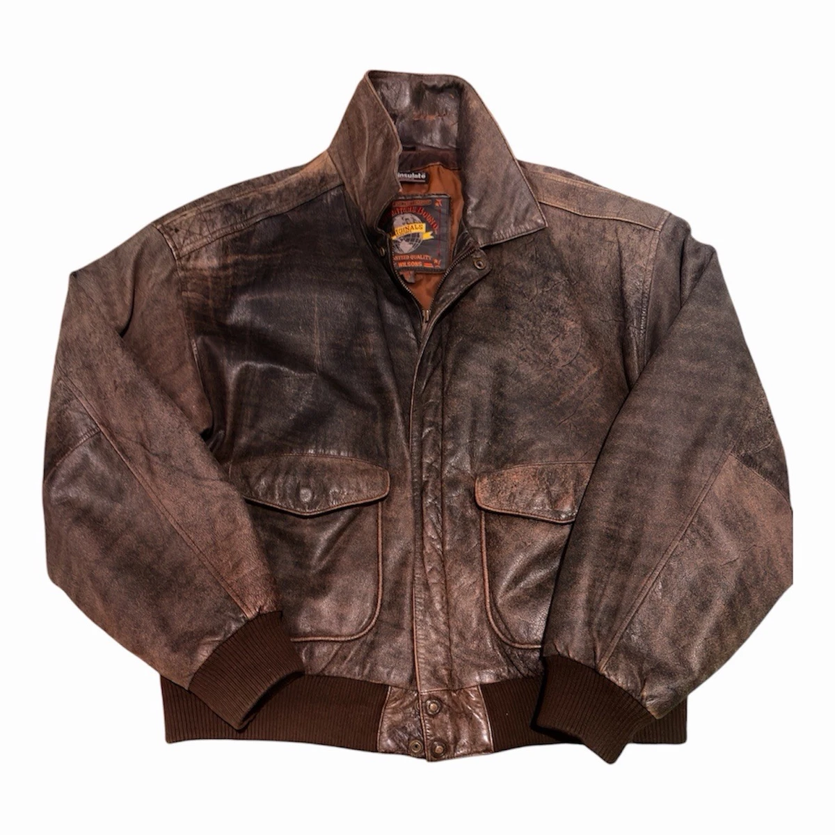 Zip Leather Outer Shell Jackets for Men for Sale - eBay