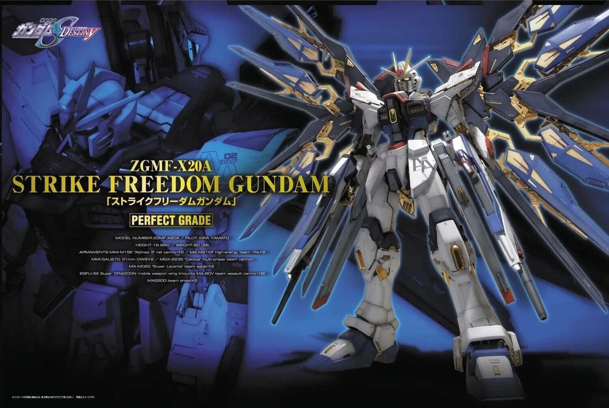 PG 1/60 SEED DESTINY ストライクフリーダムガンダム Amazon | BANDAI SPIRITS(バンダイ スピリッツ) PG 機動戦士
