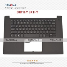 New 0JK1FY JK1FY For Dell XPS15 9550 Precision 5510 P56F Palmrest Cover Keyboard