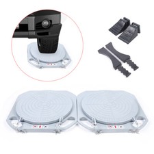 2pcs Car Wheel Turntable Truck Front End Wheel Alignment Turn Plates Tool Kit