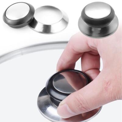 Universal Replacement Kitchen Cookware Pot Pan Lid Grip Knob Hand Cover~ E6B0
