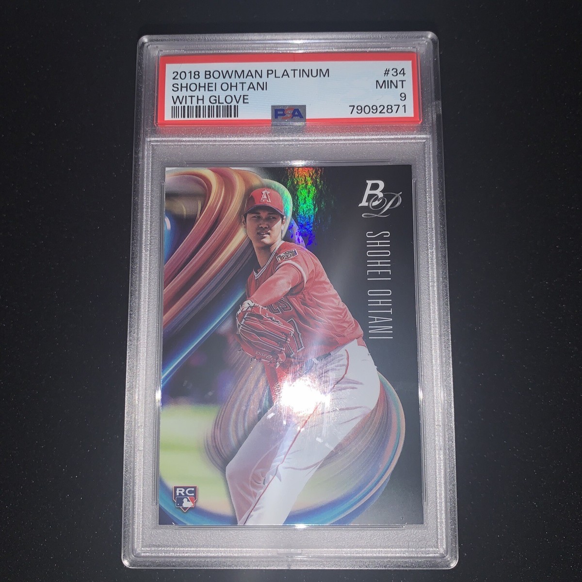 その他 2018 Bowman Platinum SHOHEI OHTANI 2018 Bowman Platinum Base Shohei Ohtani (Pitching) #34.1 PSA