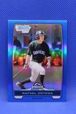 2012 Bowman Chrome Prospects Blue Refractor /250 Rafael Ortega #BCP12 SP Rockies