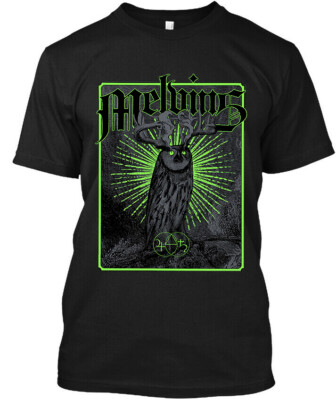 T-shirt The Melvins - Couleur Noire Unie, En Coton, Tailles S à 5XL - Neuf Avec étiquettes, Musique Rock