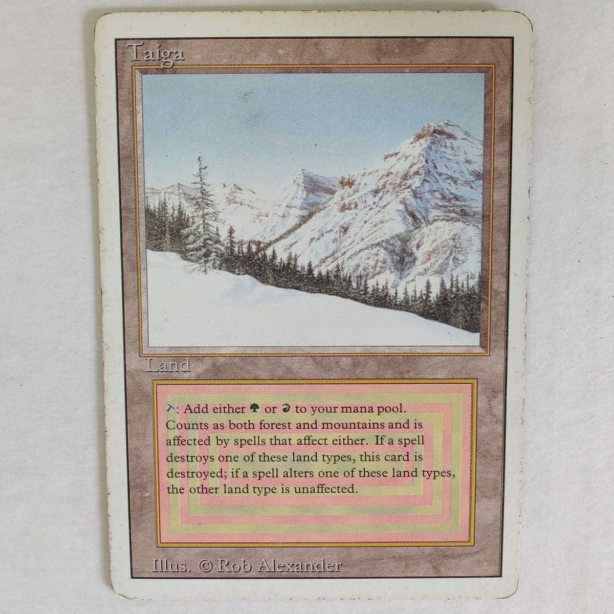 Taiga - HP- - Revised Edition 3ED - MTG | eBay