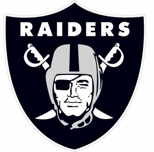 Oakland Raiders NFL Vinyl Decal Sticker Reflective DECAL OFFICIAL NFL 3" Decal