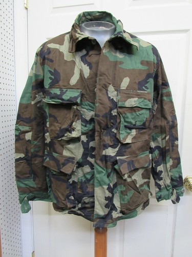 M81 Woodland Camo BDU Shirt Coat 