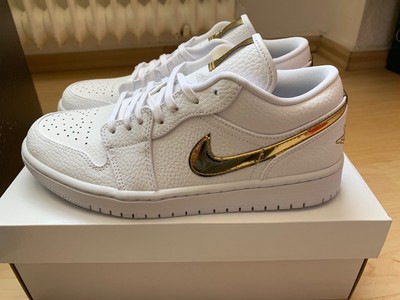 Air Jordan 1 Low Se Metallic Gold 39 Ebay