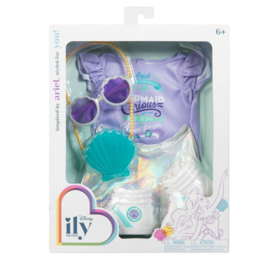 Disney Princess ily 4ever Inspired by Ariel Fashion Pack Outfit & Accessories