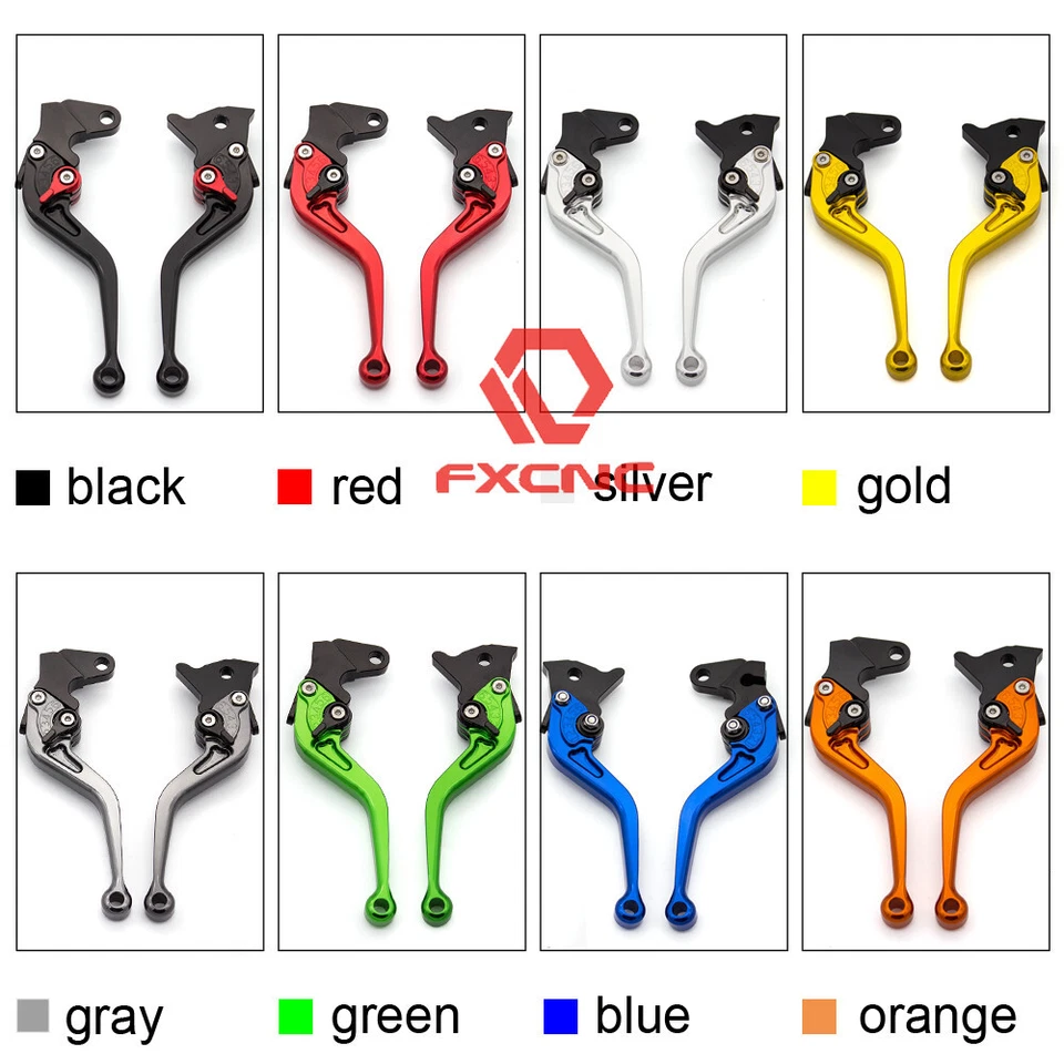 Palanca de embrague de freno FXCNC PARA Yamaha Honda Suzuki Kawasaki Aprilia BMW Ducati Foto 4 de 4