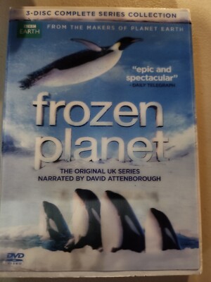 Frozen Planet (BBC DVD, 2011, 3-disc set) NEW, sealed