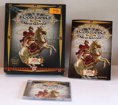 Conquest of the New World - mit Anleitung in Big Box - Interplay