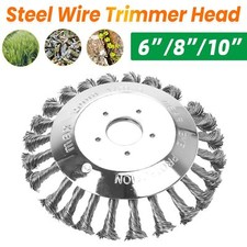 6/ 8 / 10" Grass Strimmer Head Trimmer Brush Weeding Head Garden Weed trimmer