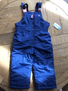 girls navy snow pants